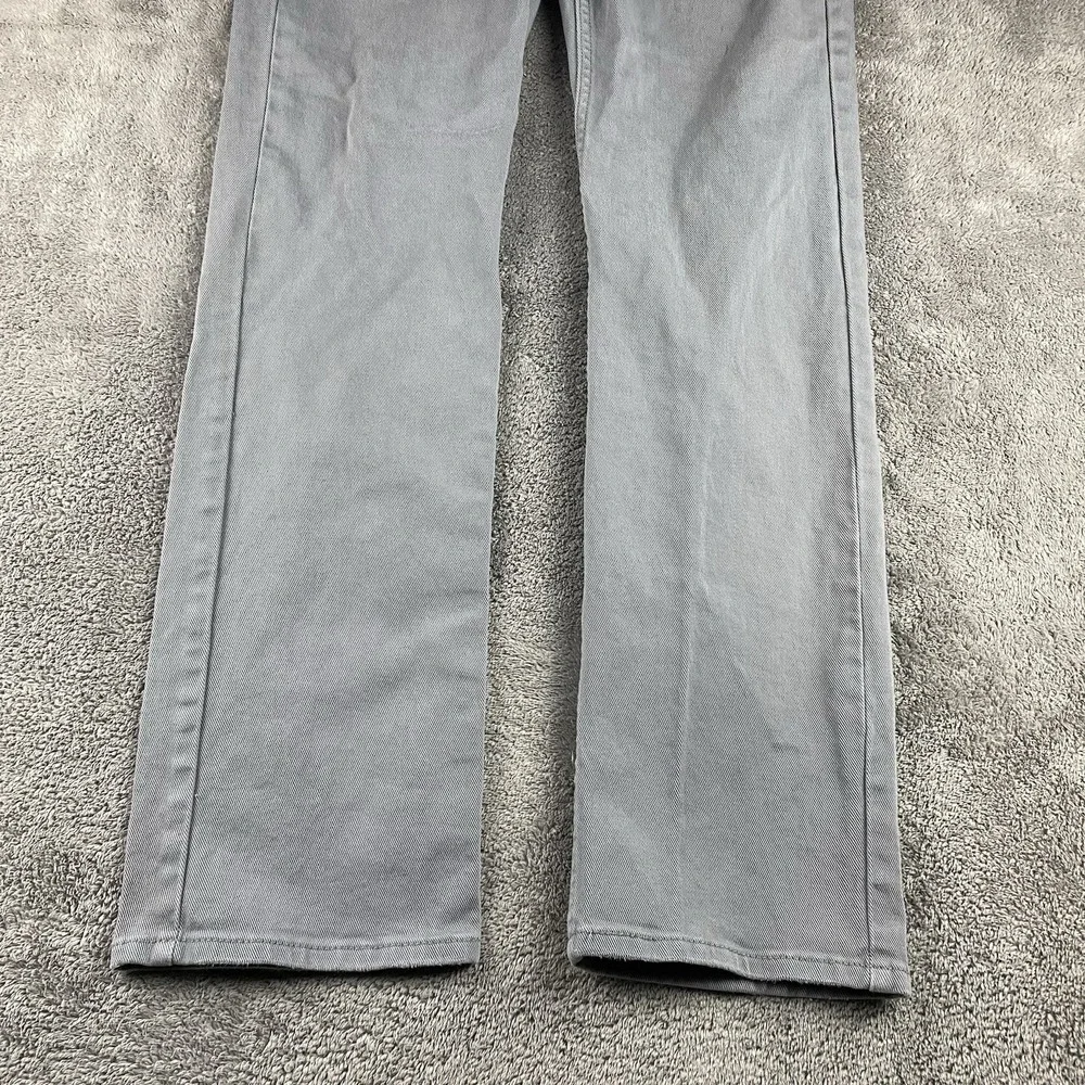Levis 514 Slim Straight Jeans Mens‎ 34x34 Gray Mid Rise